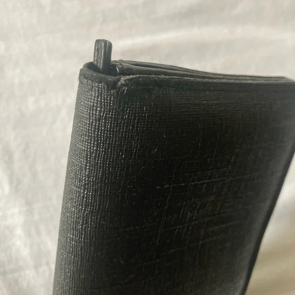 Vintage GUCCI Black Leather Wallet